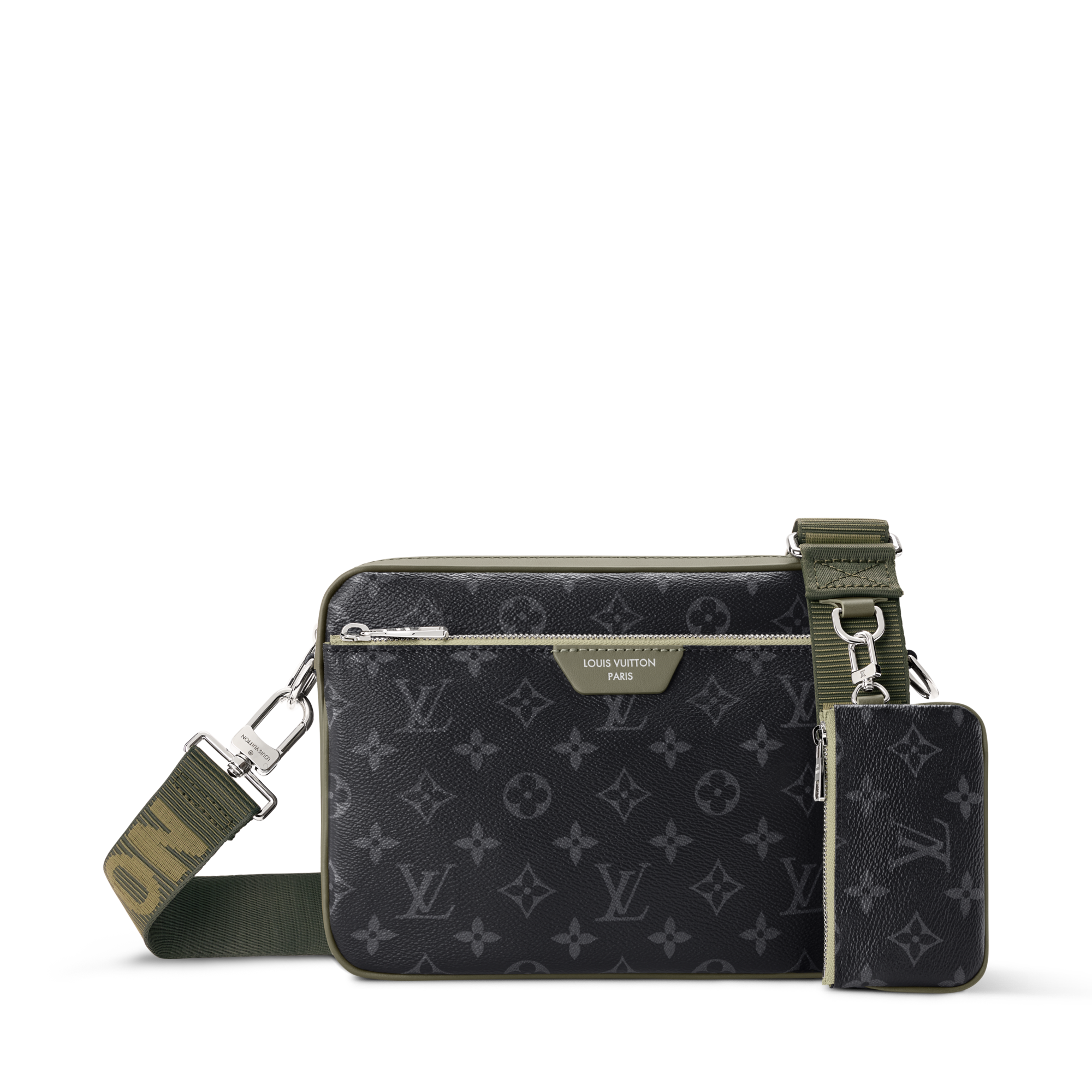 Trio Messenger Monogram Shadow Leather - } - M24753 | LOUIS VUITTON